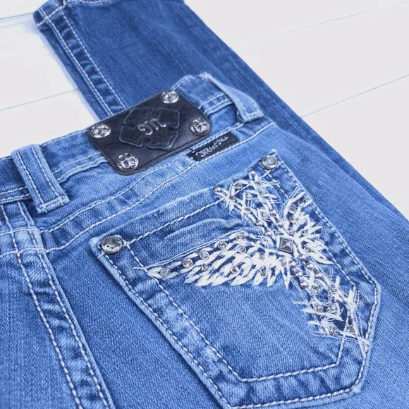 Miss Me Women's Blue Jeans - Picture 5 of 6